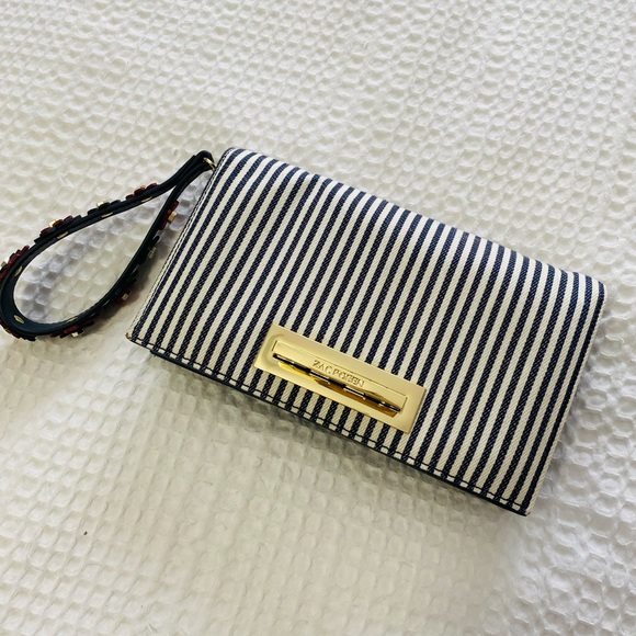 Zac Posen Embellished Stripe Purse - Picture 2 of 5